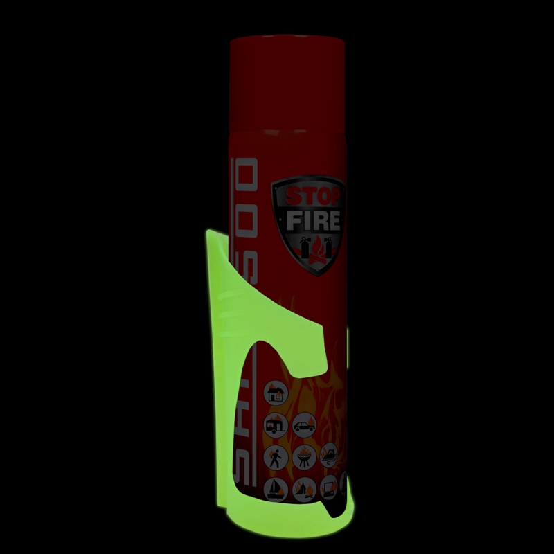 Držák SAFE 50F plastový fluorescenční